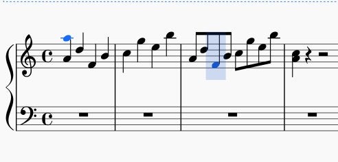 Musescore note entry