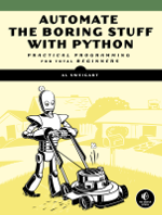 Automate the Boring Stuff with Python book cover