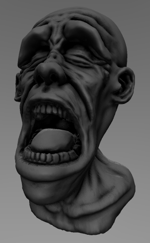 An example sculpt (done by me for Sculptember)