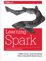 Learning Spark book cover