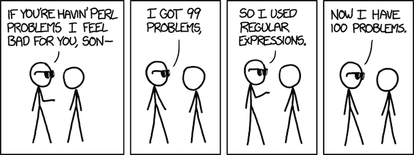 The Perl Problems strip from xkcd.