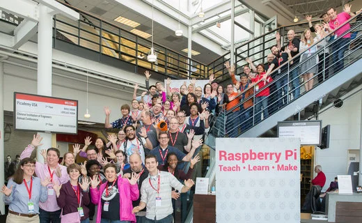 Picademy class photo.