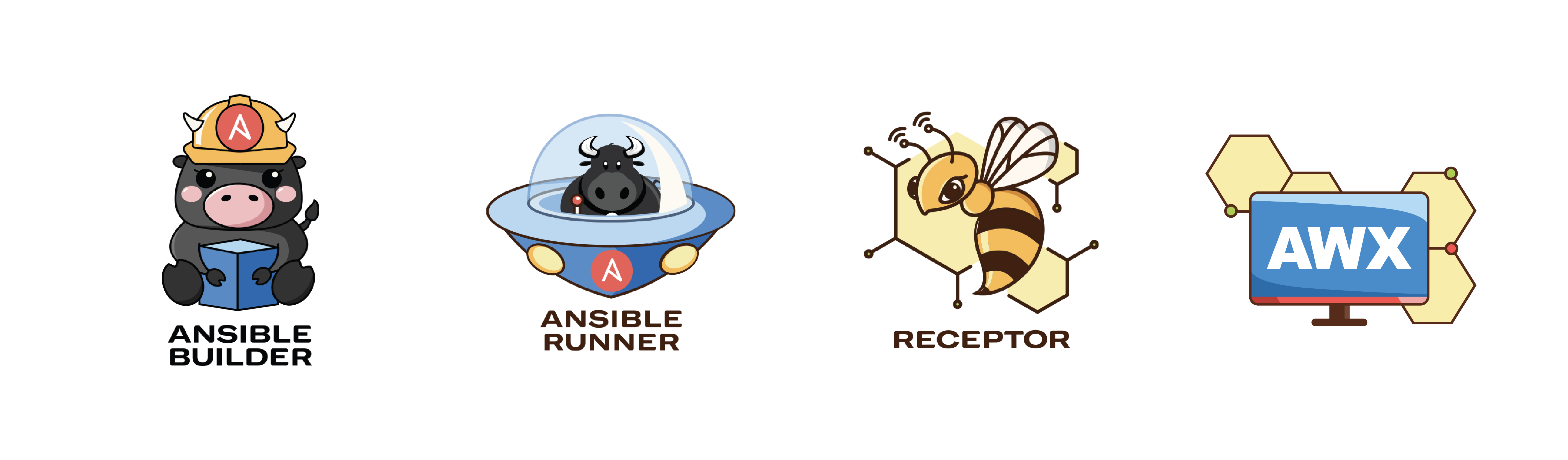 New Ansible logos