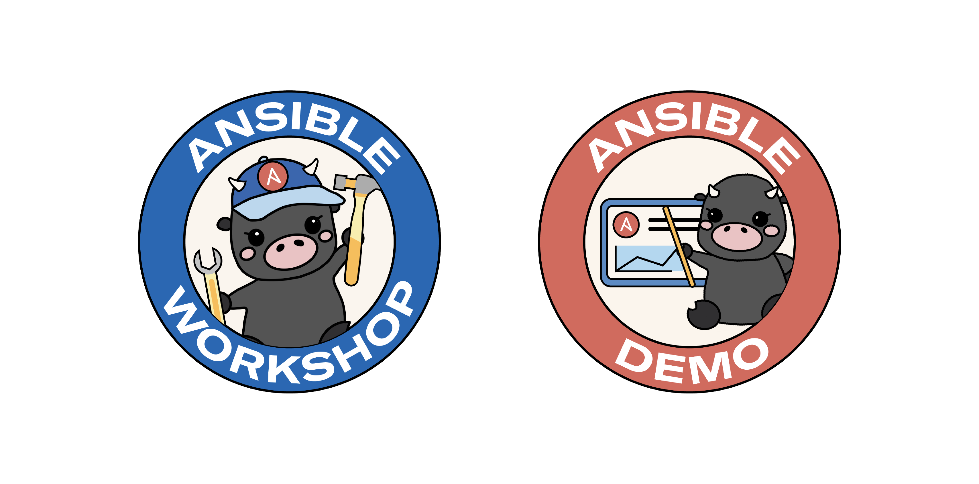 New Ansible services logos