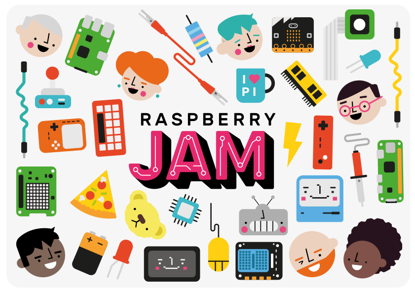 Raspberry Jam branding kit