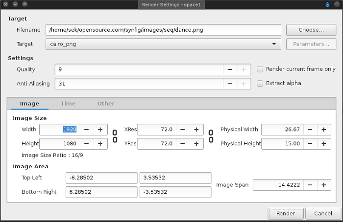 verifying synfig studio