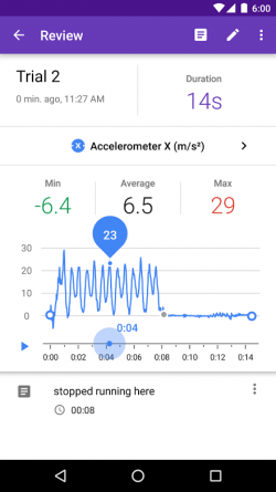 Google Science app