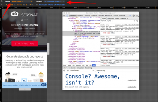 Firefox developer edition screenshot
