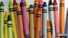 Several crayons
