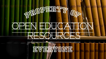 On open educational resources -- Beyond definitions