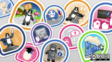Fedora badges for the community