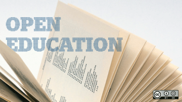 Open education in an open book