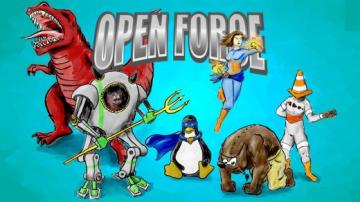 Open Force superhero characters