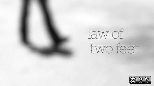 Law of two feet