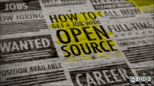 An open source job listing.