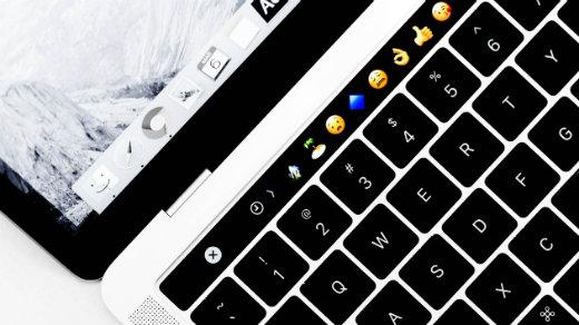 Emojis on a keyboard