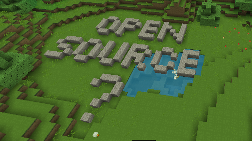 Minecraft and open source?