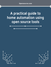 eBook cover for a practical guide to home automation using open source tools