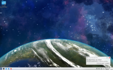 Fedora KDE Spin Default Desktop