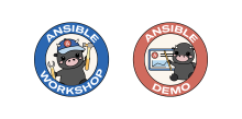 New Ansible services logos