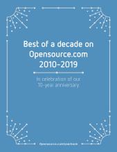 Opensource.com community yearbook best of a decade 2010-2019