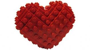 Red Lego Heart