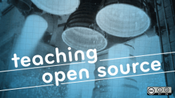 Teaching open source text