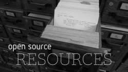 Open source resources