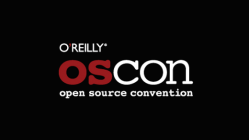 OSCON logo on black background