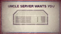 Uncle server wants you text