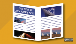 Weekly news roundup with newspaper