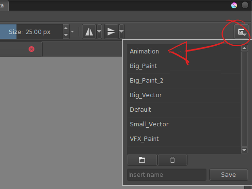 krita onion skin not working