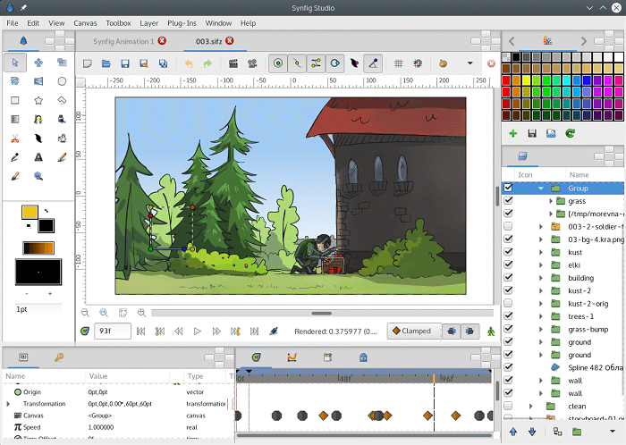 OpenToonz: Making high-end animation software accessible 