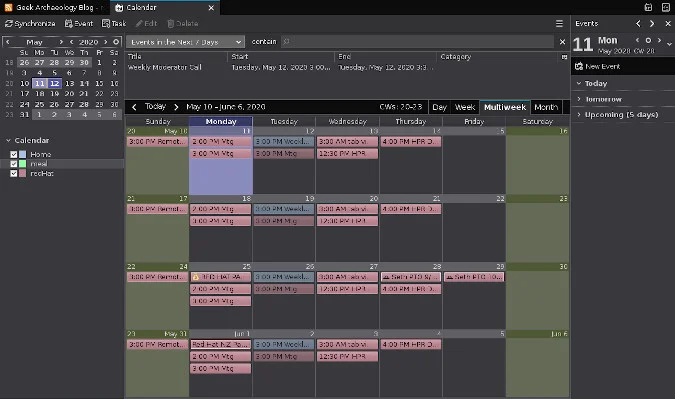 server path for caldav mac calendar