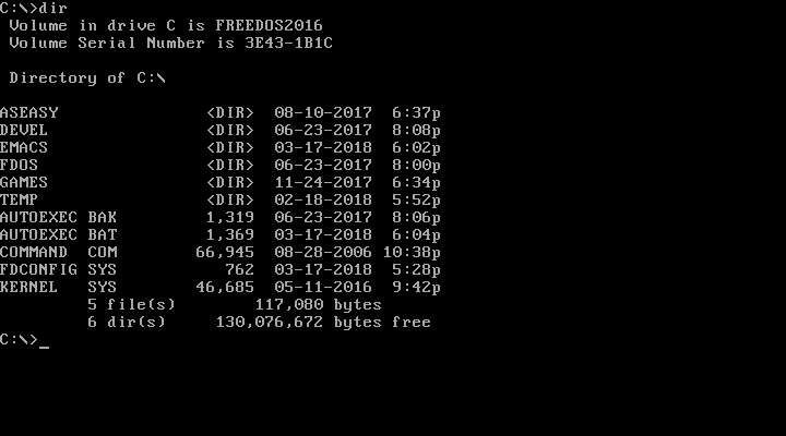 simple command prompt commands