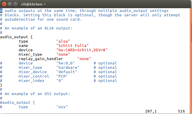 aplay -L output