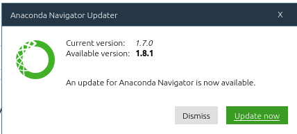 anaconda distributionnot working