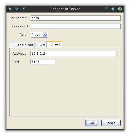 Connecting to a Maptools server