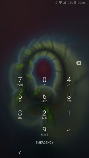 Option to scramble digits