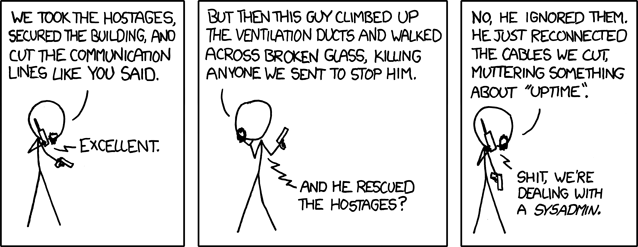 xkcd Devotion to Duty comic