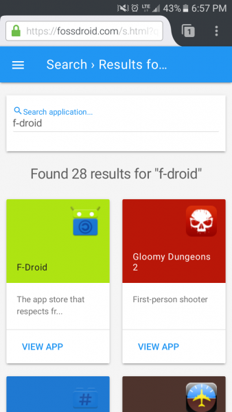 Fossdroid Search