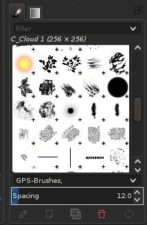 GPS brushes