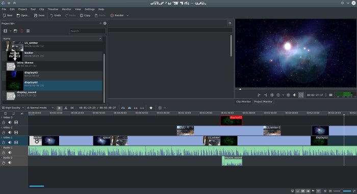 best free linux video editor