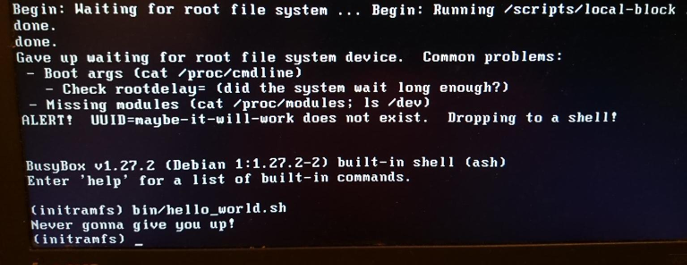 debug linux systems boot