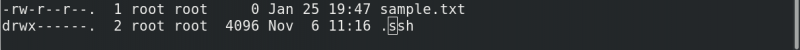 using the 'n' command to find the next instance of "ssh"