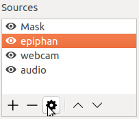 Selecting the Epiphan source