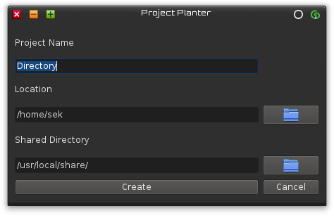 Planter GUI