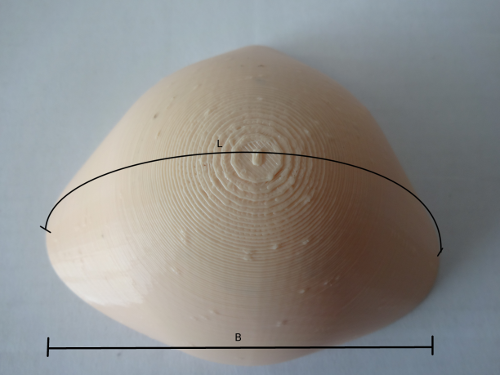 Breast measurement image