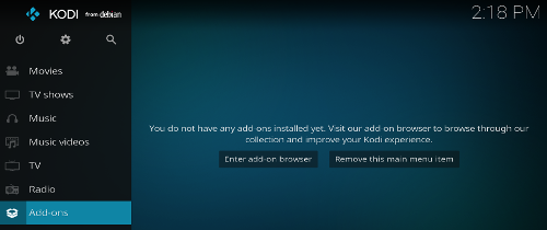 Kodi add-ons