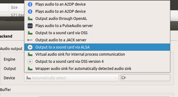 clementine music player dual output